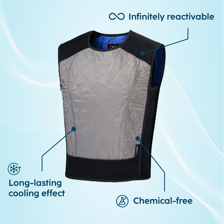 Gilet rafraîchissante atout produit