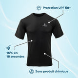 Refreshing anti-UV T-shirt