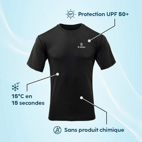 T-shirt rafraîchissant homme atouts produit